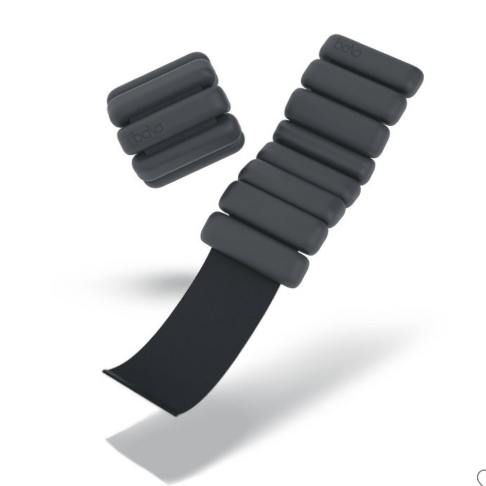 Bala Bangles 2pc Wrist & Ankle Weight Set - Charcoal 2lb